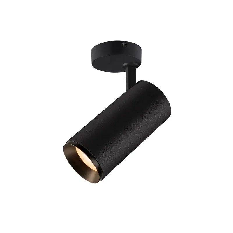 Sonderangebot SLV NUMINOS SPOT DALI L, Indoor LED Deckenaufbauleuchte schwarz/schwarz 3000K 60°