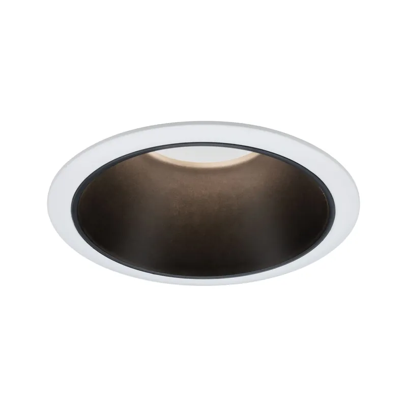 Schnäppchen Paulmann EBL Cole rund starr max 1x10W GU10 230V weiß/schwarz matt Alu/Kunststoff