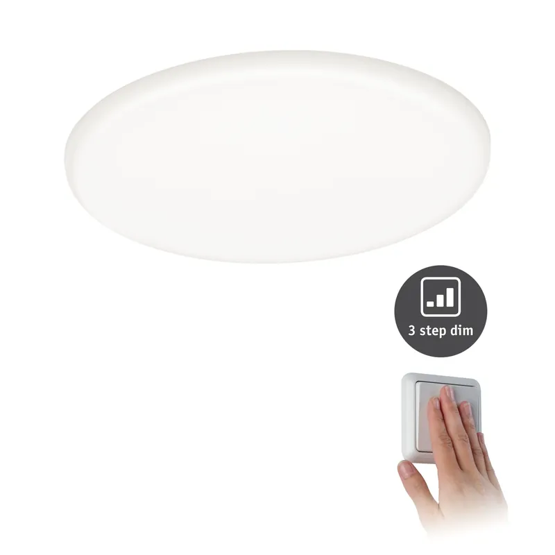 Versand Am Gleichen Tag Paulmann EB Panel Veluna VariFit IP44 17,5W 4000K 3 Step dim 185mm Kst