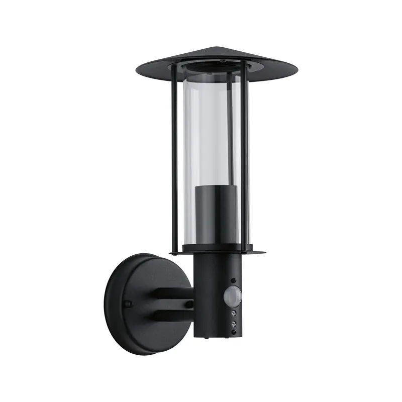 Neue Ware Paulmann Outdoor 230V Wandleuchte Classic Sensor IP44 E27 Metall/Glas Dark Grey