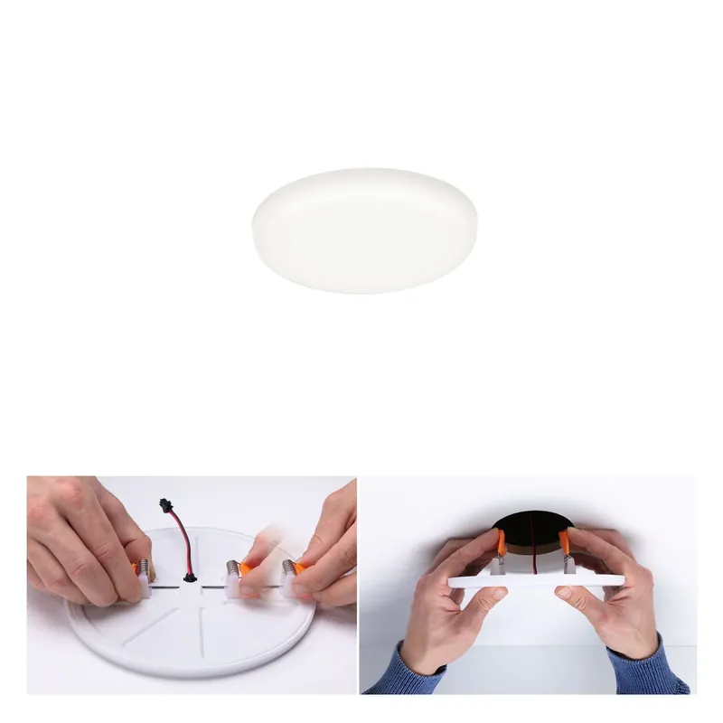 Paulmann EB Panel Veluna VariFit IP44 4,5W 4000K 75mm Kunststoff Sonderangebot