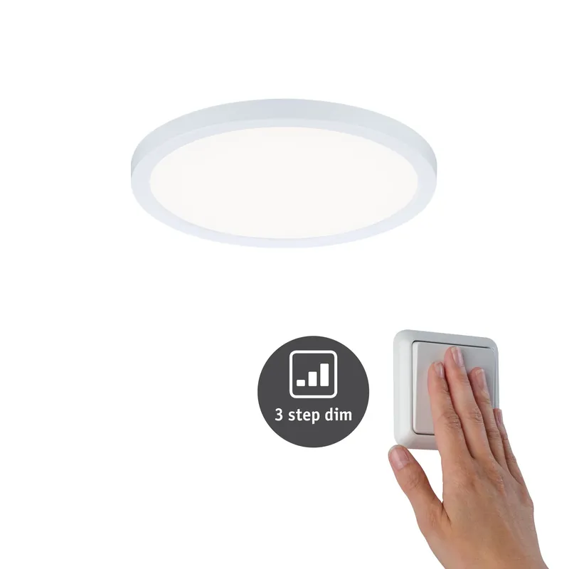 Paulmann EB Panel AREO VariFit IP44 13W 4000K 3Step dim 175mm Weiß Kst Begrenztes Angebot