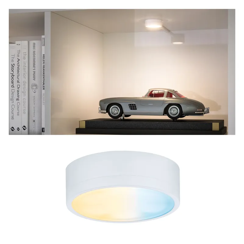 Kracherpreis Paulmann Clever Connect Spot Medal 2W 2700-6500K tunable White 12V Weiß matt/Kunststoff