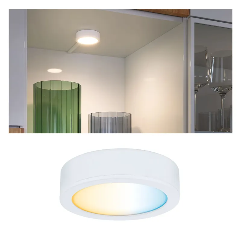 Mega-Angebot Paulmann Clever Connect Spot Disc 2W 2700-6500K tunable White 12V Weiß matt/Kunststoff