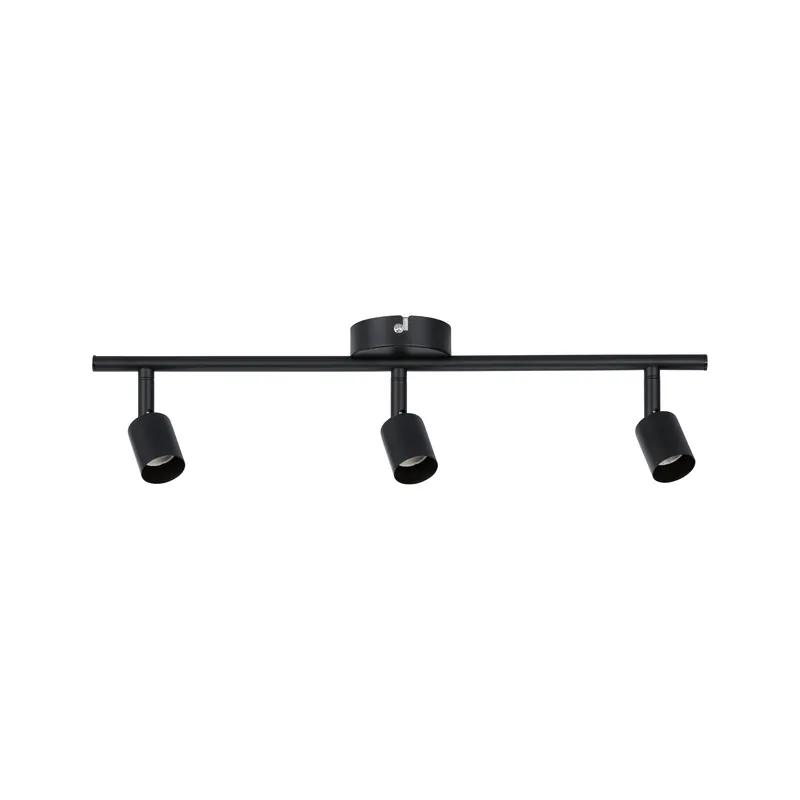 Paulmann Spotlight Carolina max 3x10W GU10 schwarz matt 230V Metall Direkt Vom Hersteller