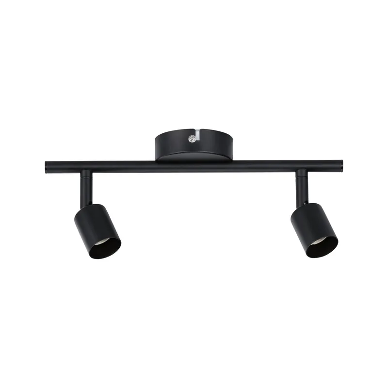 Expressversand Paulmann Spotlight Carolina max 2x10W GU10 schwarz matt 230V Metall