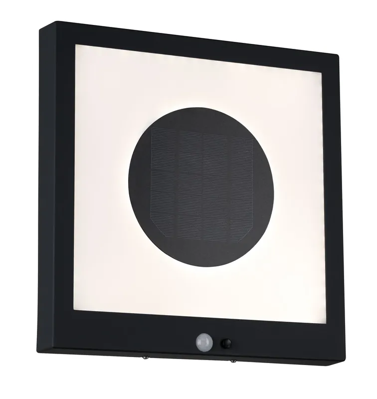 Paulmann Outdoor Solar Panel Taija mit Bewegungsmelder 300x300mm 3000K Anthrazit Top-Angebot
