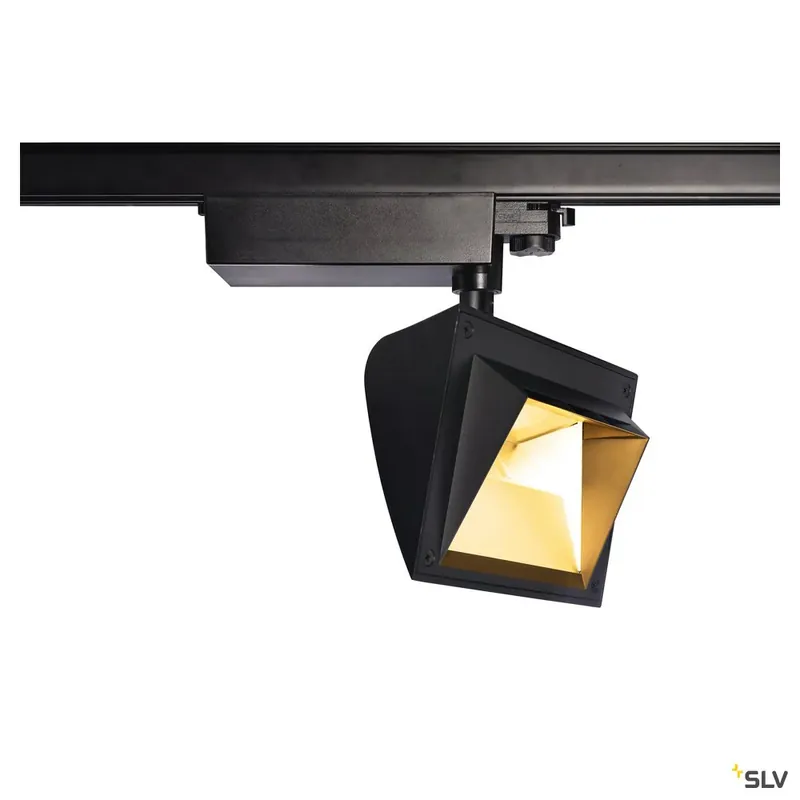 Markenprodukt SLV MERADO FLOOD, schwarz 4000K 40°, inkl. 3P.-Adapter