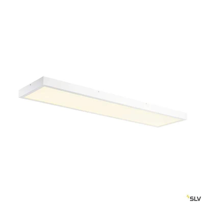 Kostenfreie Lieferung SLV PANEL DALI Indoor LED Deckenaufbauleuchten 1200x300mm weiß 4000K