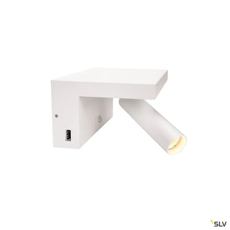 SLV KARPO Bedside, LED Indoor Wandaufbauleuchte, weiß, 3000K Letzte Chance