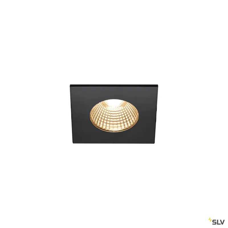 SLV PATTA-I, LED Outdoor Deckeneinbauleuchte, eckig DL IP65 schwarz 1800-3000K Begrenztes Angebot