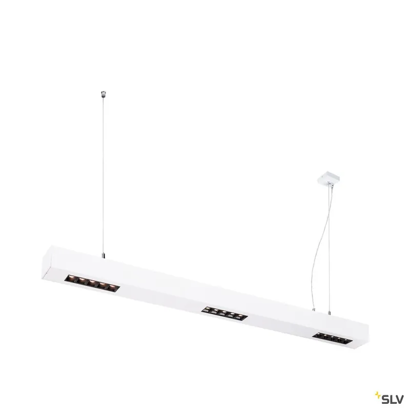 Echt SLV Q-LINE PD, LED Indoor Pendelleuchte, 1m, BAP, weiß, 3000K