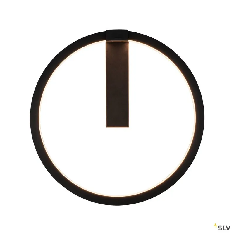 Echt SLV ONE 40 DALI Indoor LED Wandaufbauleuchte schwarz