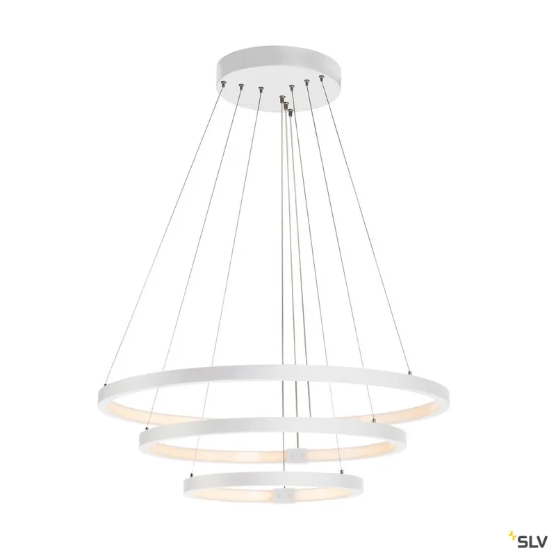 SLV ONE TRIO DALI Indoor LED Pendelleuchte weiß Ausverkauf