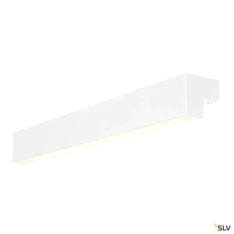 SLV L-LINE 60 LED, Wand- und Deckenleuchte, IP44, 3000K, 700lm, weiss Nur Heute
