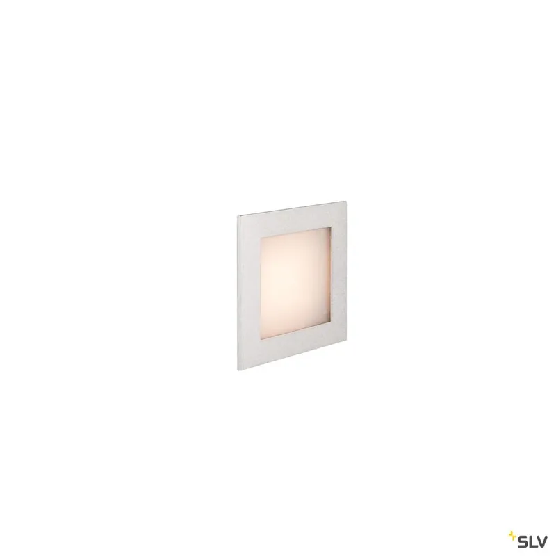 SLV FRAME LED 230V BASIC, LED Indoor Wandeinbauleuchte, silber, 2700K Preiswert