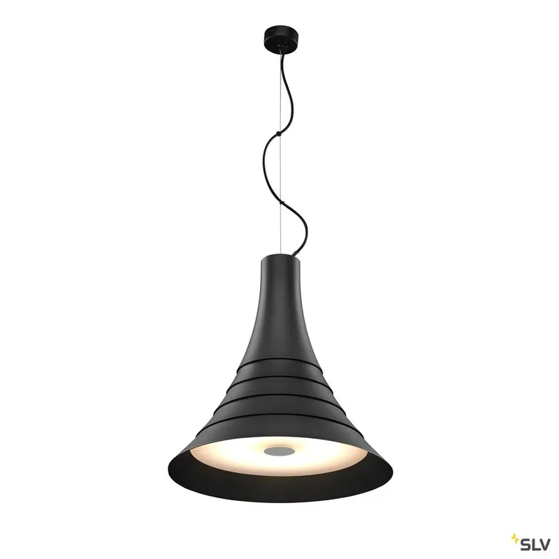 Direkt Vom Hersteller SLV BATO 45 PD, LED Indoor Pendelleuchte, schwarz, LED, 2700K