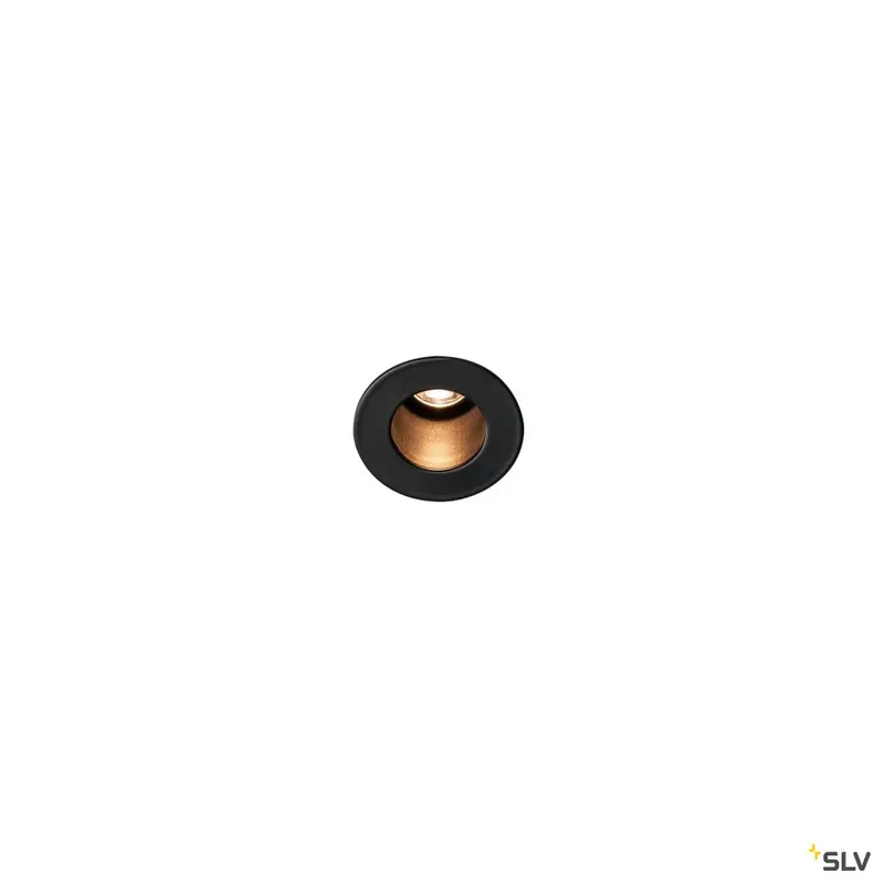 SLV TRITON MINI LED Deckeneinbauleuchte, schwarz, 3000K, 12° Preis Gesenkt