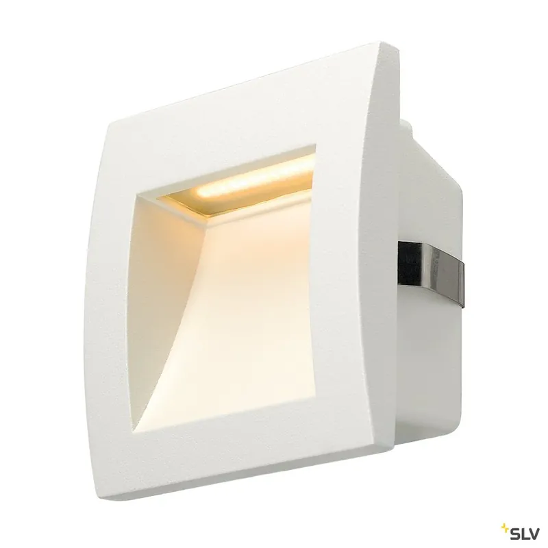 Letzte Chance SLV DOWNUNDER OUT LED S Wand- einbauleuchte, weiss