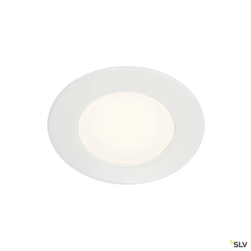 SLV Downlight, DL 126 LED, rund, weiss, 2,8W LED, warmweiss,12V Begrenztes Angebot