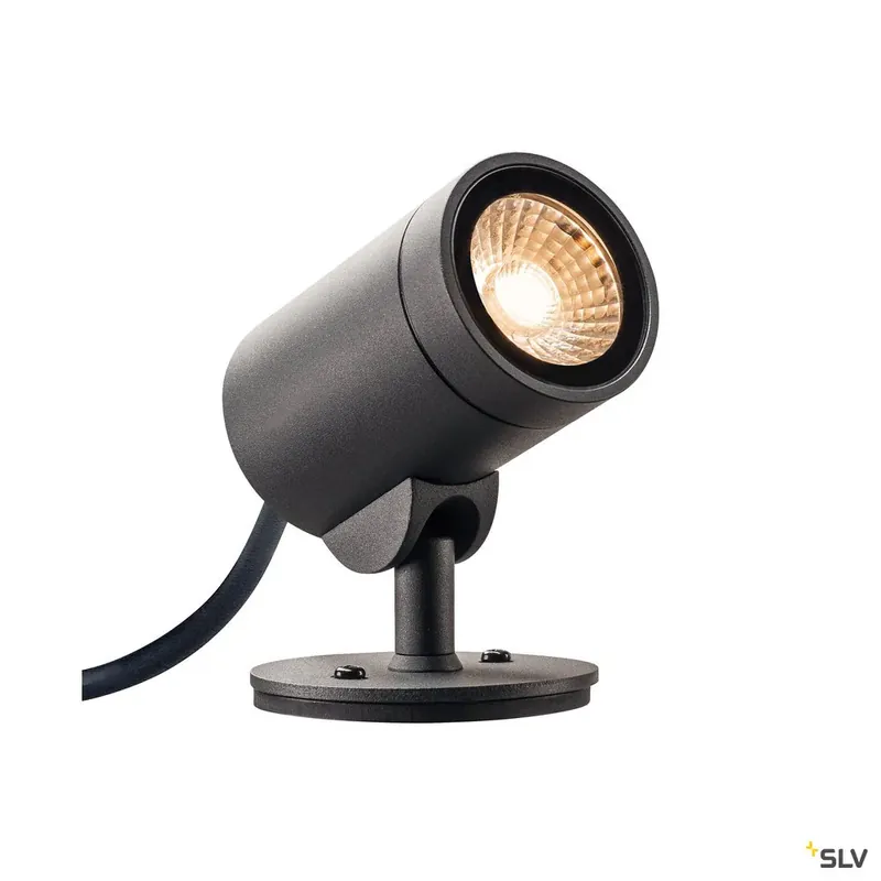 SLV HELIA LED SPOT, Outdoor Strahler, 3000K, 35°, anthrazit, IP55 Knallerangebot