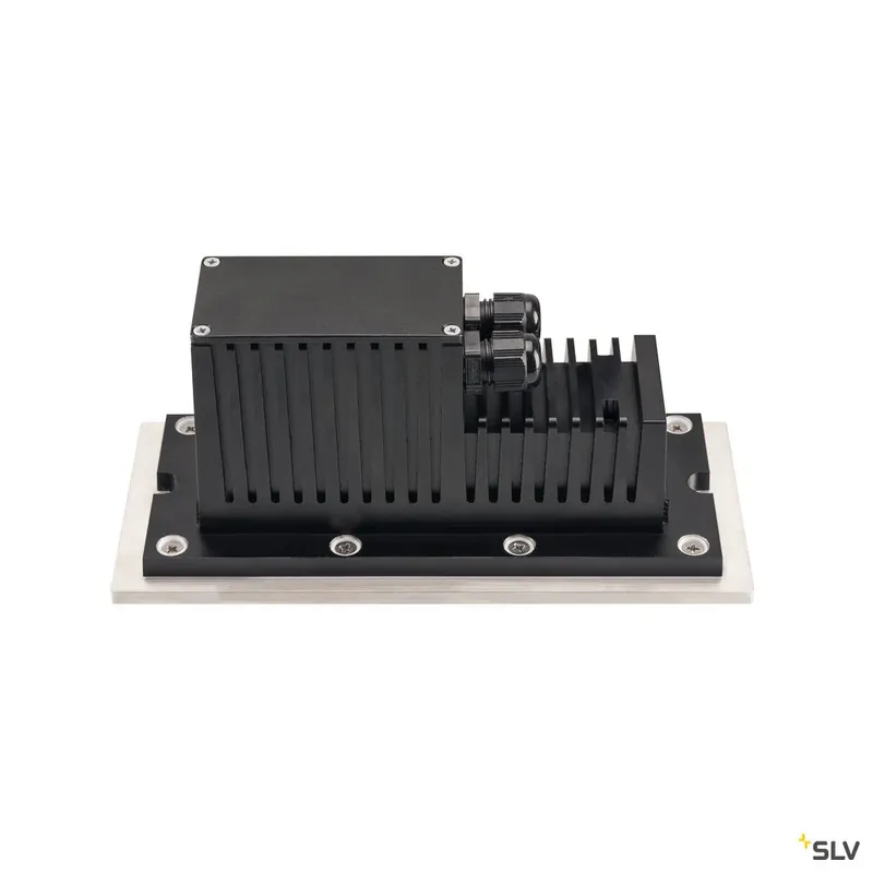 Kostenloser Rückversand SLV BRICK, Outdoor Wandeinbauleuchte, LED, 3000K, edelstahl, 230V, IP67, 850lm, 10W