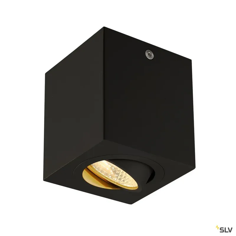 SLV TRILEDO SQUARE CL Aufbau- downlight, mattschwarz, LED, 6W, 38°, 3000K, inkl. Treiber Sale