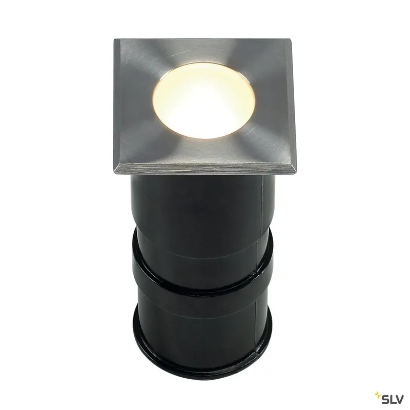 Heißes Angebot SLV POWER TRAIL-LITE square, Edelstahl 316, 1W LED, 3000K, IP67