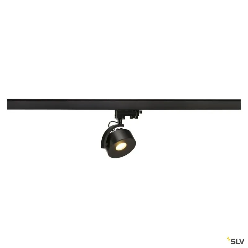 SLV KALU TRACK LEDDISK Leuchten- kopf, schwarz, 3000K, inkl. 3P.-Adapter Billig