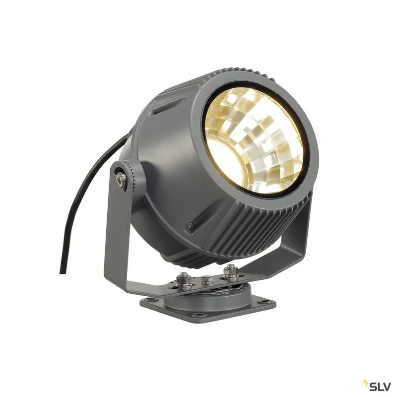 SLV FLAC BEAM LED Strahler, steingrau, mit Philips DLM ES Modul 3000lm, 3000K Must-Have