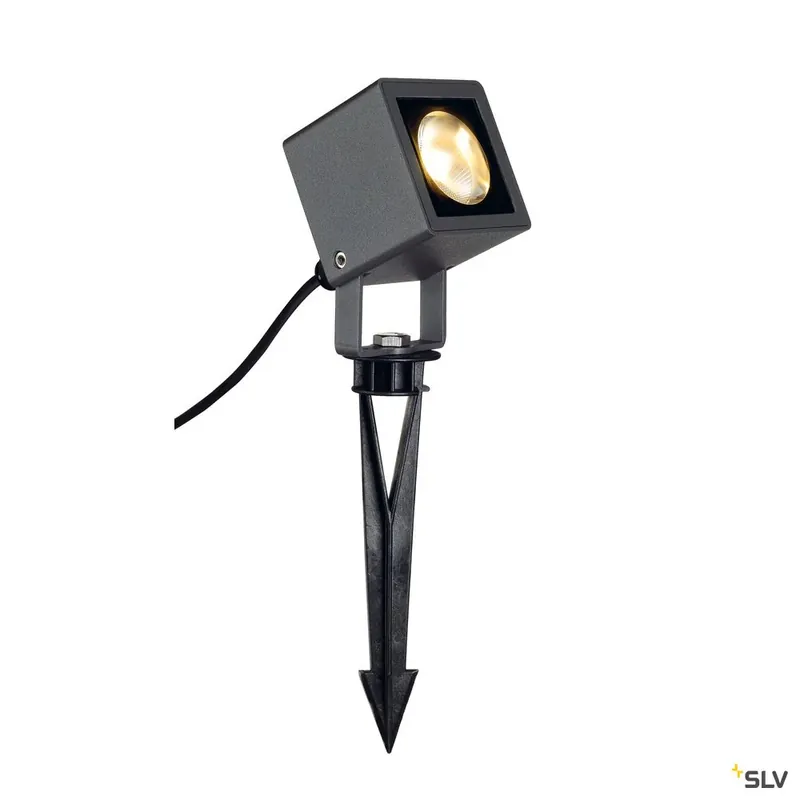SLV NAUTILUS SQUARE LED Strahler, eckig, anthrazit, 6W, 3000K Top-Seller