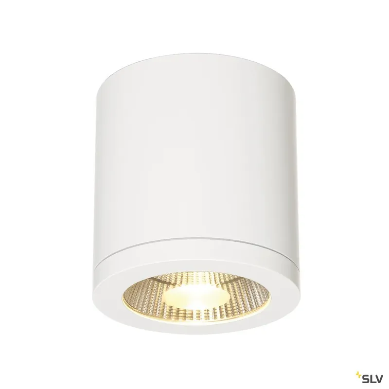 Ausverkauf SLV ENOLA_C LED Deckenleuchte, CL-1, rund, weiss, 9W LED, 35°, 3000K