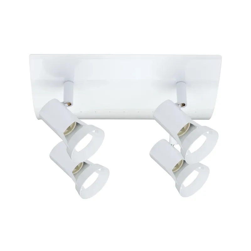 Paulmann Spotlight Teja max 4x10W GU10 Weiß 230V Metall Echt