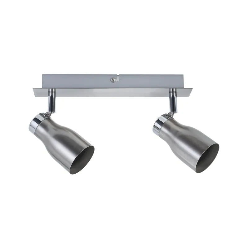 Paulmann Spotlight Meli max 2x10W GU10 Nickel satiniert 230V Metall Markenware