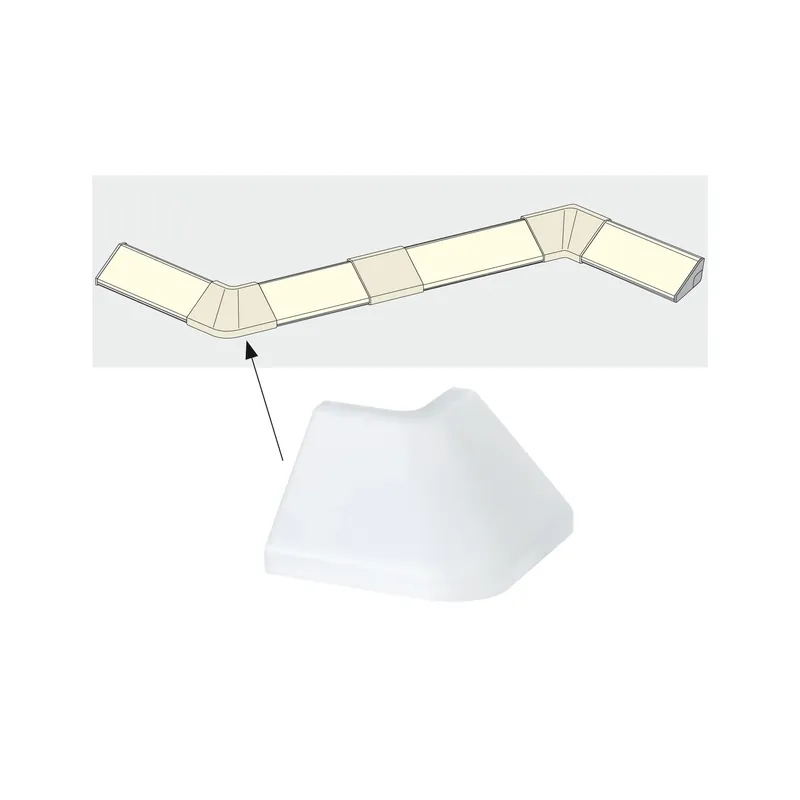 Paulmann Function Delta Profil Outside Corner 2er Pack Satin Kunststoff Kracherpreis