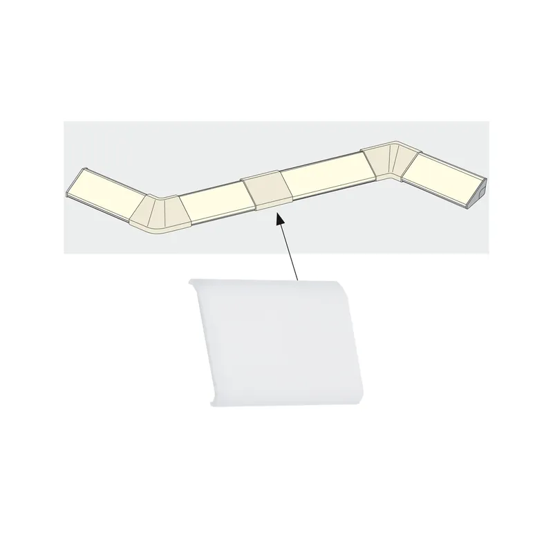 Highlight Paulmann Function Delta Profil Cover 4er Pack Satin Kunststoff