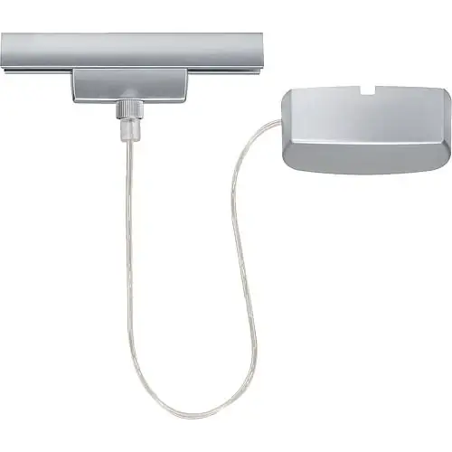 Billig Paulmann URail System L&E Stromeinspeisung max. 1000W Chrom matt 230V Metall