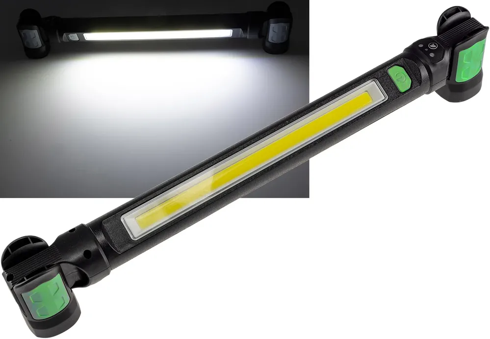 LED Stableuchte mit Akku "AML-1000" 10W, 1044lm, Magnethalter, neutralweiß Bestseller