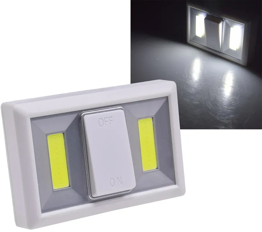 Wochenendangebot LED Klebeleuchte "CTK2 COB" Batteriebetrieb, 240lm, 6000k, Magnet