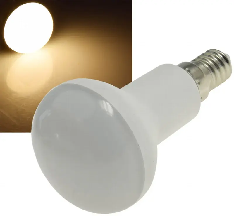 LED Reflektorstrahler R50 E14 6W 480 Lumen, 230V, 120°, 3000K warmweiß Sale