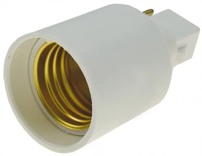 Versand Am Gleichen Tag Lampensockel-Adapter, Kunststoff G24 auf E27, G24 universal d1,d2,d3