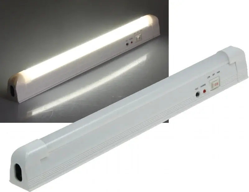 LED Notleuchte "CTNL-30 SMD-UB" Lithium Akku 3,7V/1200mAh, 2W, 30x2x3cm Saisonangebot