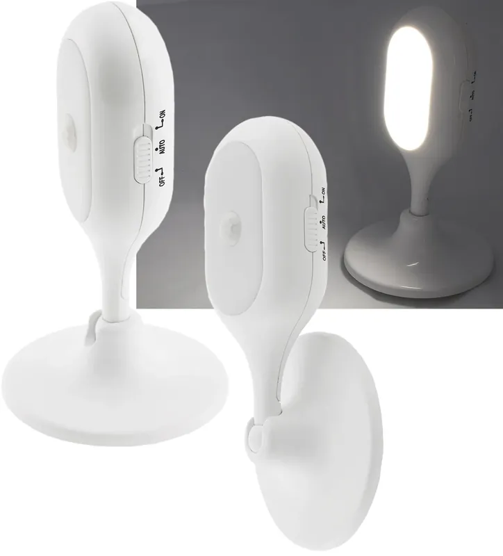 LED Leuchte mit PIR Bewegungsmelder Batteriebetrieb, 3x AAA, neutralweiß Sonderangebot