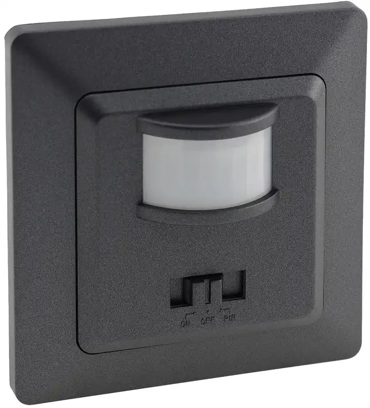 Neue Ware MILOS Bewegungsmelder, 160°, Anthrazit 250V~, 400W, inkl. Rahmen, LED geeignet