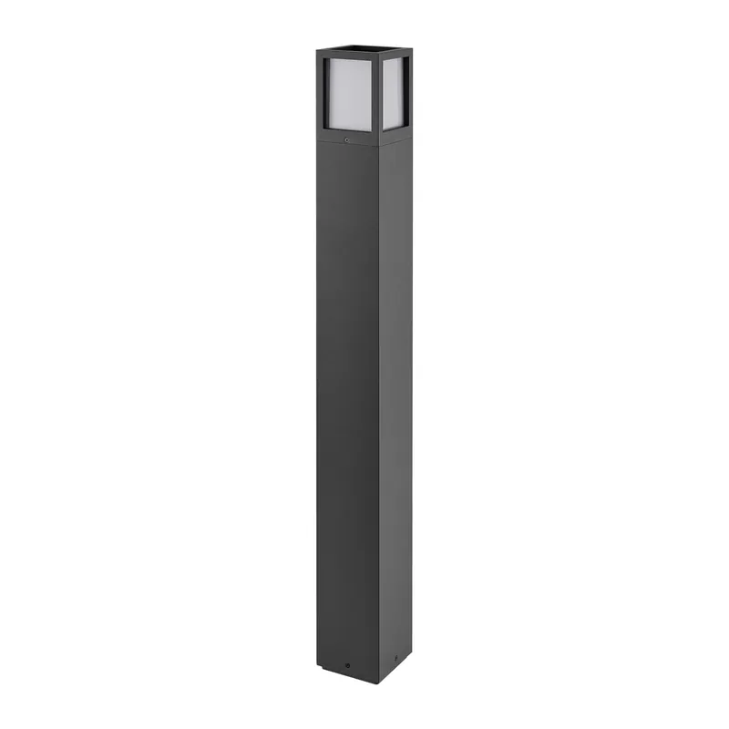 Deko-Light Facado 2 Square opal 1000mm, 1x max 20 W, E27, Dunkelgrau Knallerangebot