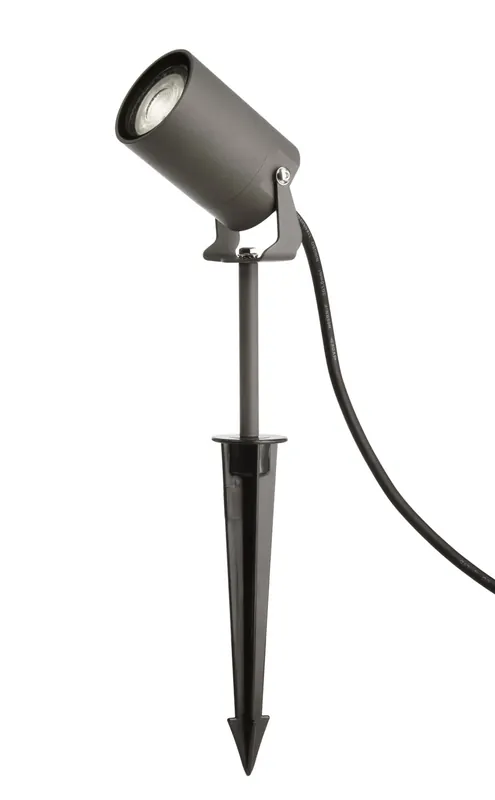 Deko-Light Spiky, 60mm, 1x 35 W GU10, Grau Kostenloser Versand