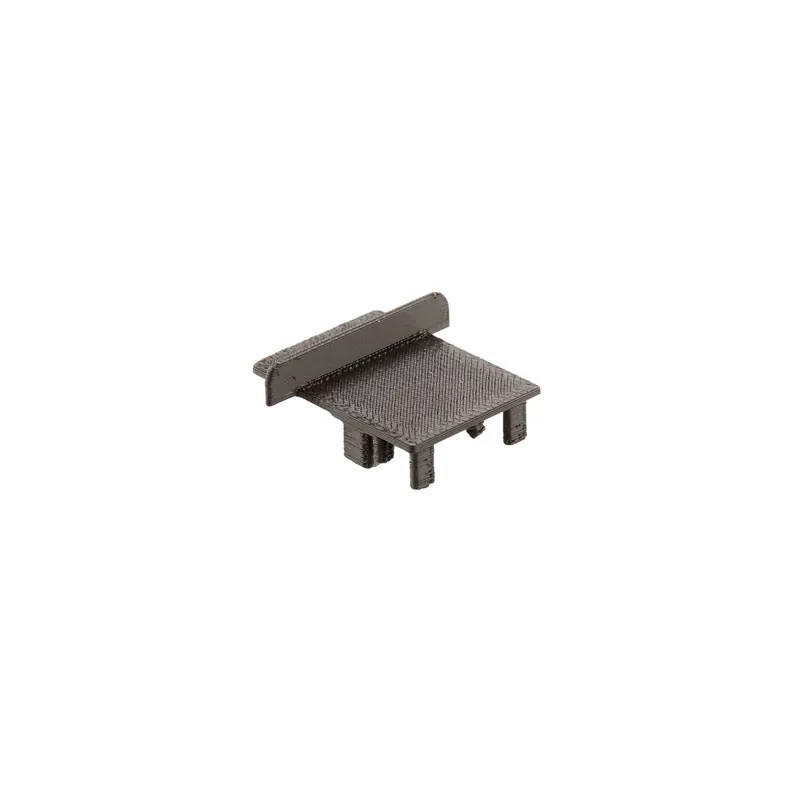 Heißes Angebot Deko-Light Combo Endkappe 2 St. T-Leuchtenprofil, H-LT-02-20, schwarz