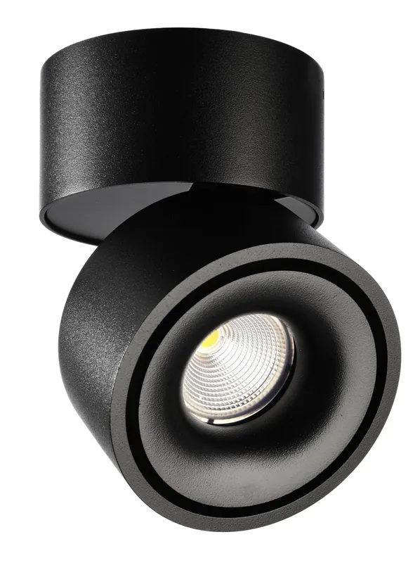 Deko-Light Uni 2 Tilt, 12 W, DIM, 3000 K, Schwarz Preisreduziert