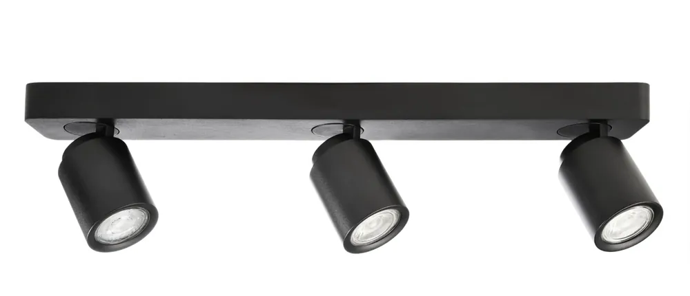 Neuheit Deko-Light Librae Linear III, 3x max. 50 W GU10, Schwarz