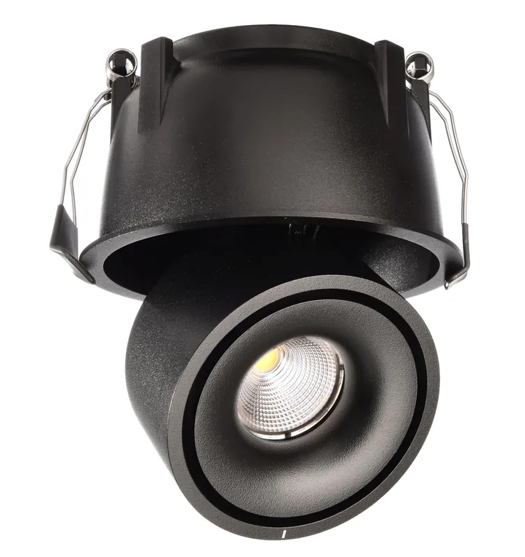 Preiswert Deko-Light Uni 2 Tilt, 12 W, 3000 K, Schwarz